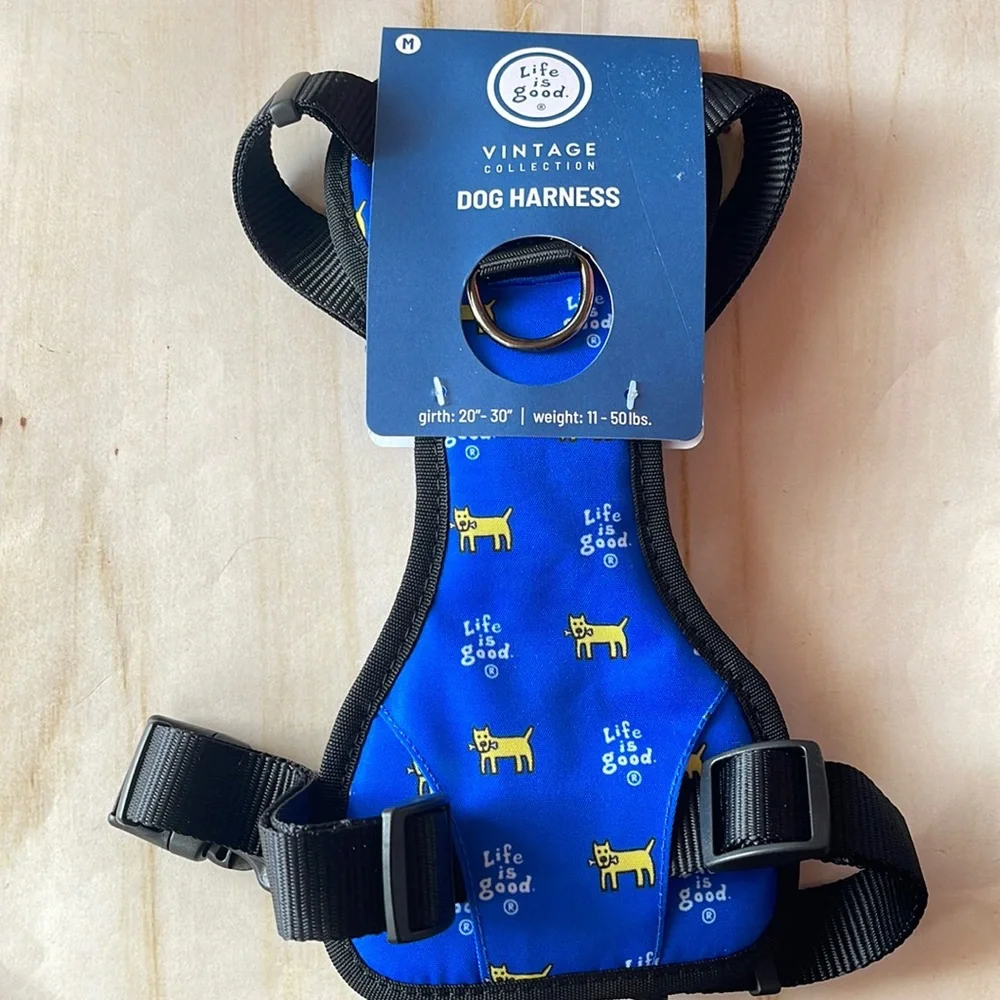 Life is Good Rocket Dog Harness- Royal Blue